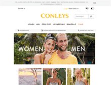 Tablet Screenshot of conleys.de