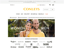 Tablet Screenshot of conleys.ch